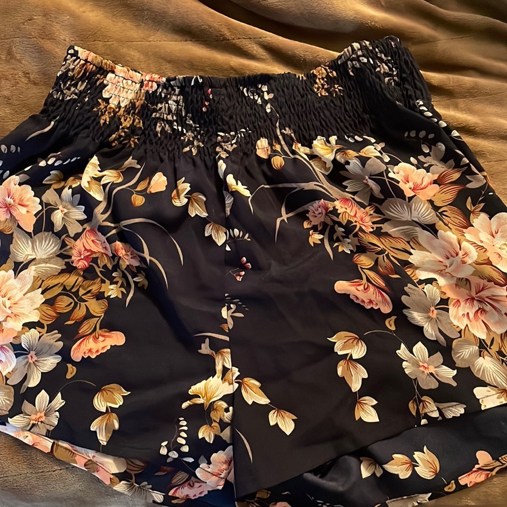 SHEIN floral shorts